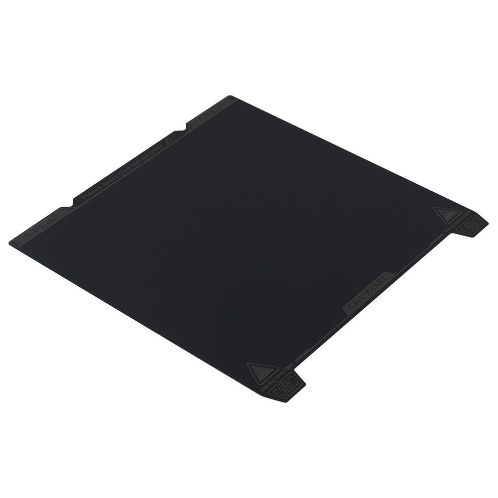 Creality K1 Smooth PEI Build Plate Kit Strong Magetic Spring Steel Heat Bed for Ender-3 S1/Ender-3 S1 Pro/Ender-5 S1/K1 3D Printers with Double Handles Ahesion Back for PLA ABS ASA PETG TPU PC PA   Filament