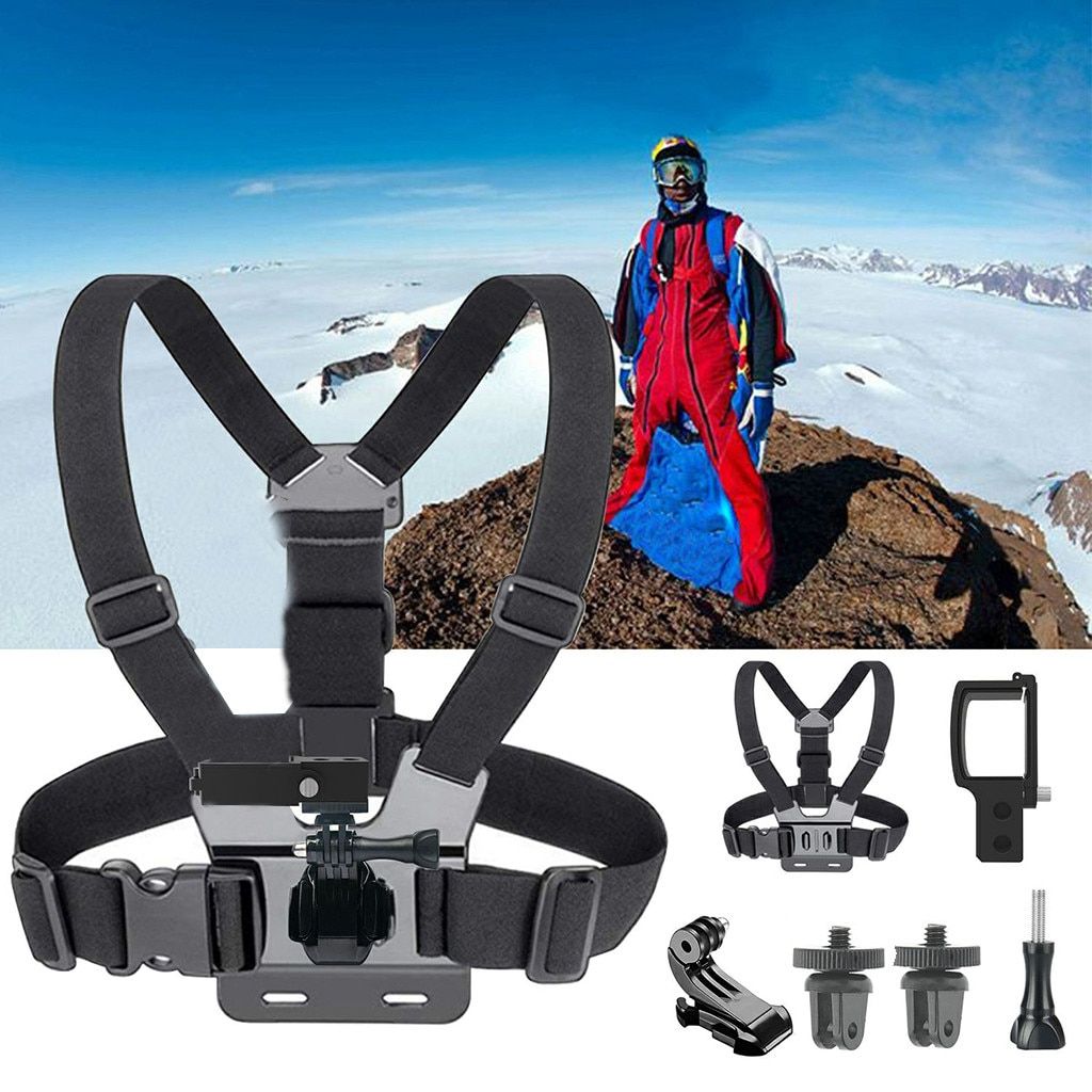 Mount Strap For DJI OSMO Pocket Pet Fetch Dog Pet Chest Back Mount Strap Shoot Picture Chest Strap Drop Shipping 0117#2（#Black) LIG