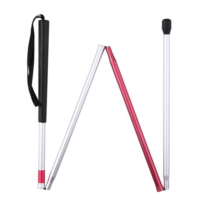 Foldable 4 Parts Blind Cane Visually Impaired Blind Walking