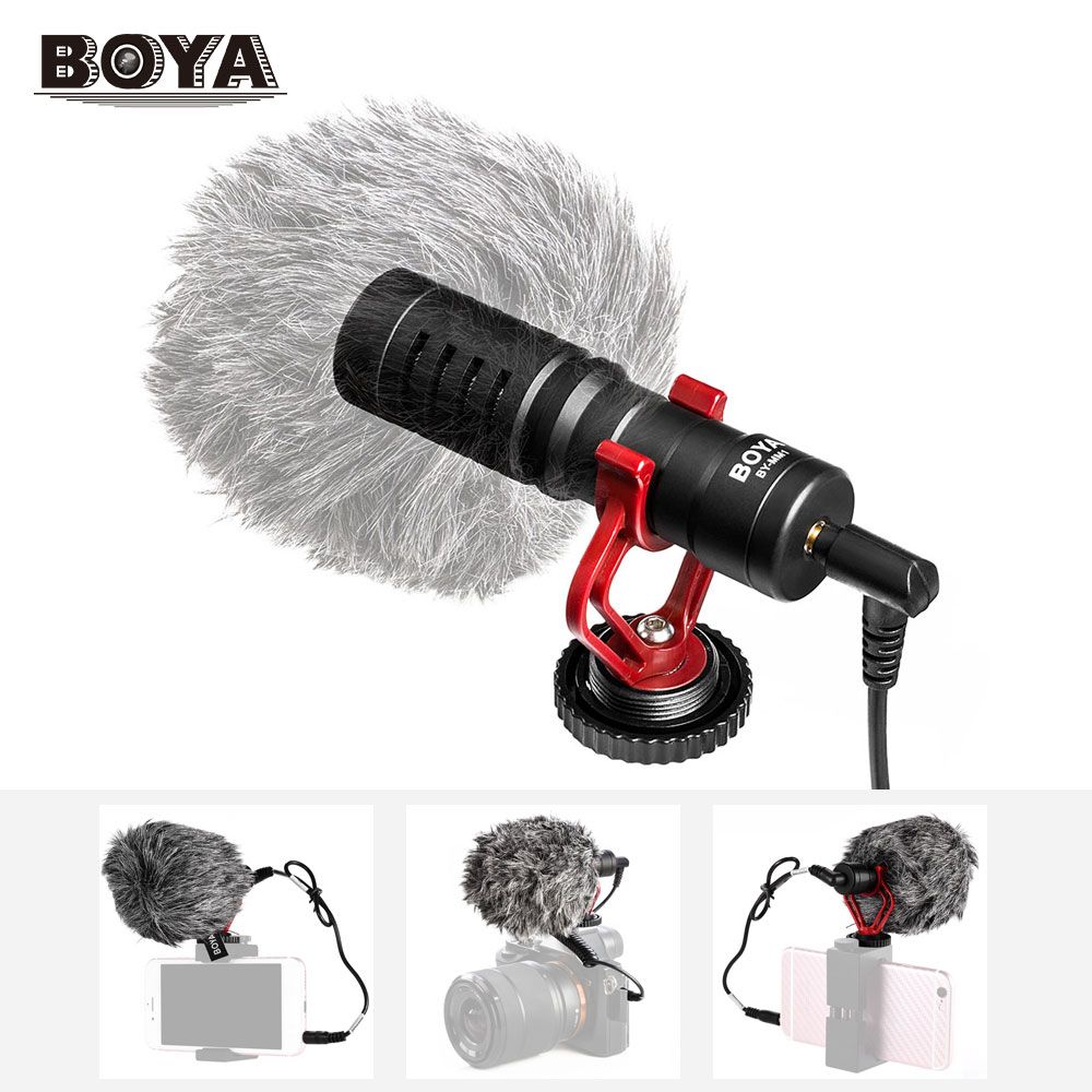 BY-MM1 Mini Cardioid Microphone Metal Electret
