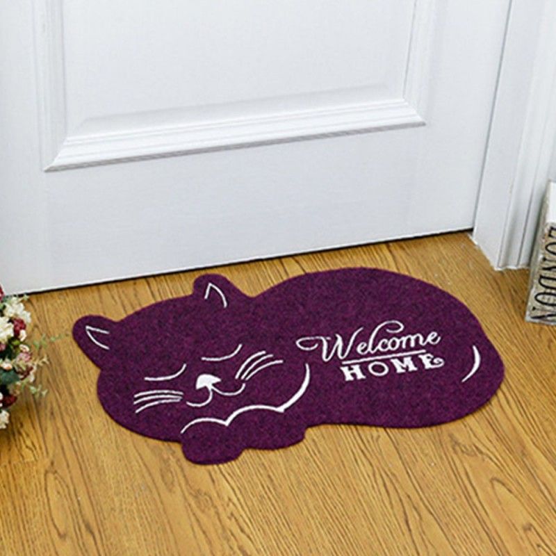 3d Cat Floor Irregular Doormat For Entrance Mats A