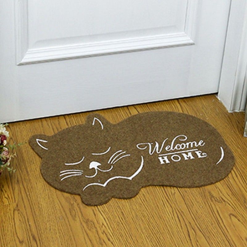 3d Cat Floor Irregular Doormat For Entrance Mats A