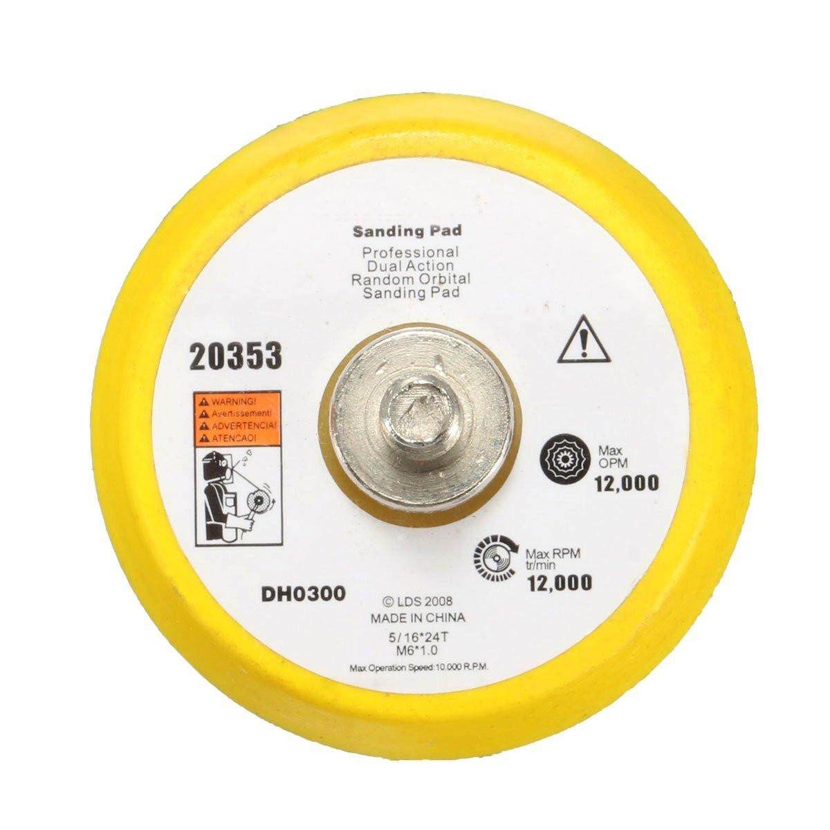 60Pcs Mix Grit Sanding Discs 2INCH 1Pc Backer 50MM Polishing Machine Sander M6 New M6