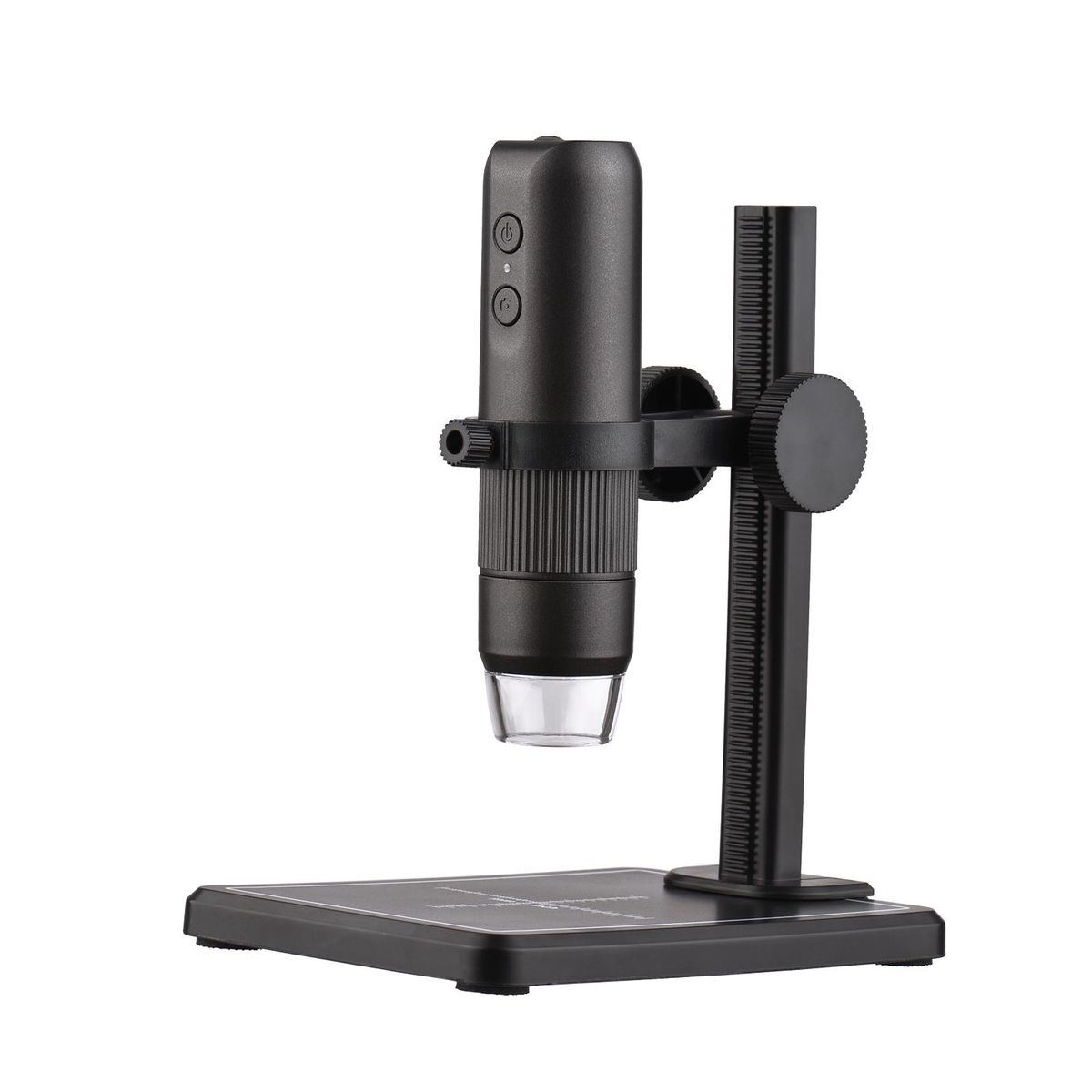 1000X WiFi High Resolution Digital Electronic Microscope Portable Mini Magnifier with Base Stand for Smartphone Computer Tablet Insect Plant Observation Industrial Testing Circuit Board Detection