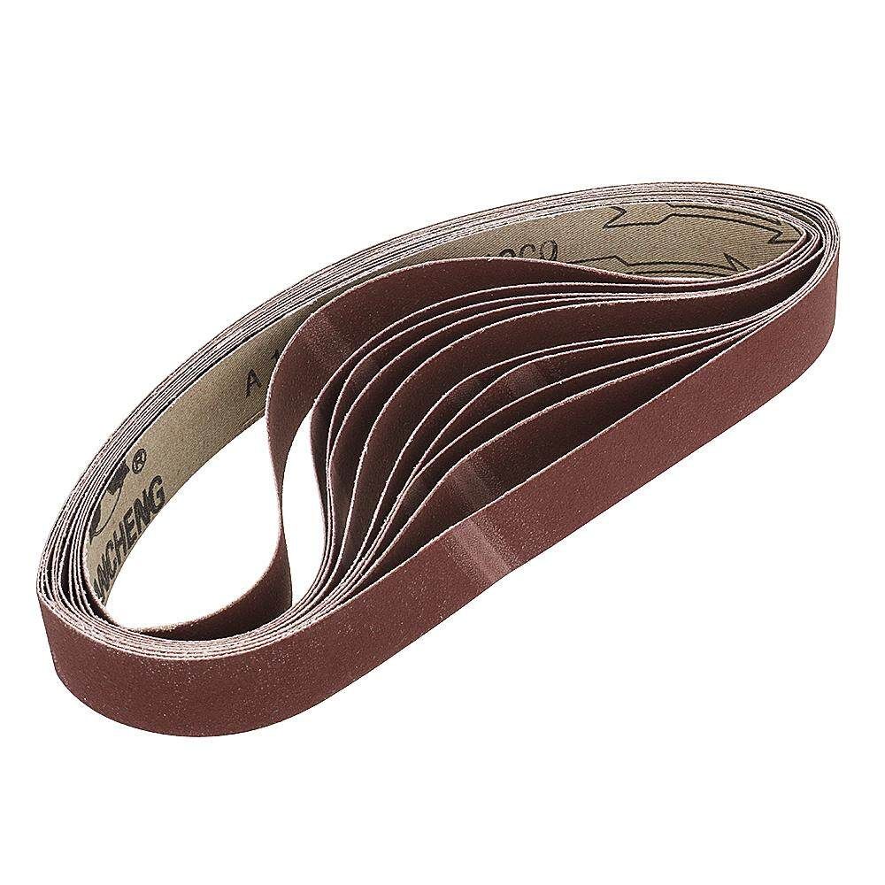 10pcs Sanding Belts 30x580mm/680x40mm For Belt Sander Attachment 40 To 1000 Grit-320 Grit 240#
