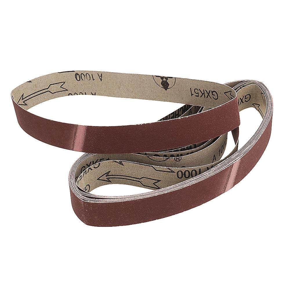 10pcs Sanding Belts 30x580mm/680x40mm For Belt Sander Attachment 40 To 1000 Grit-320 Grit 240#