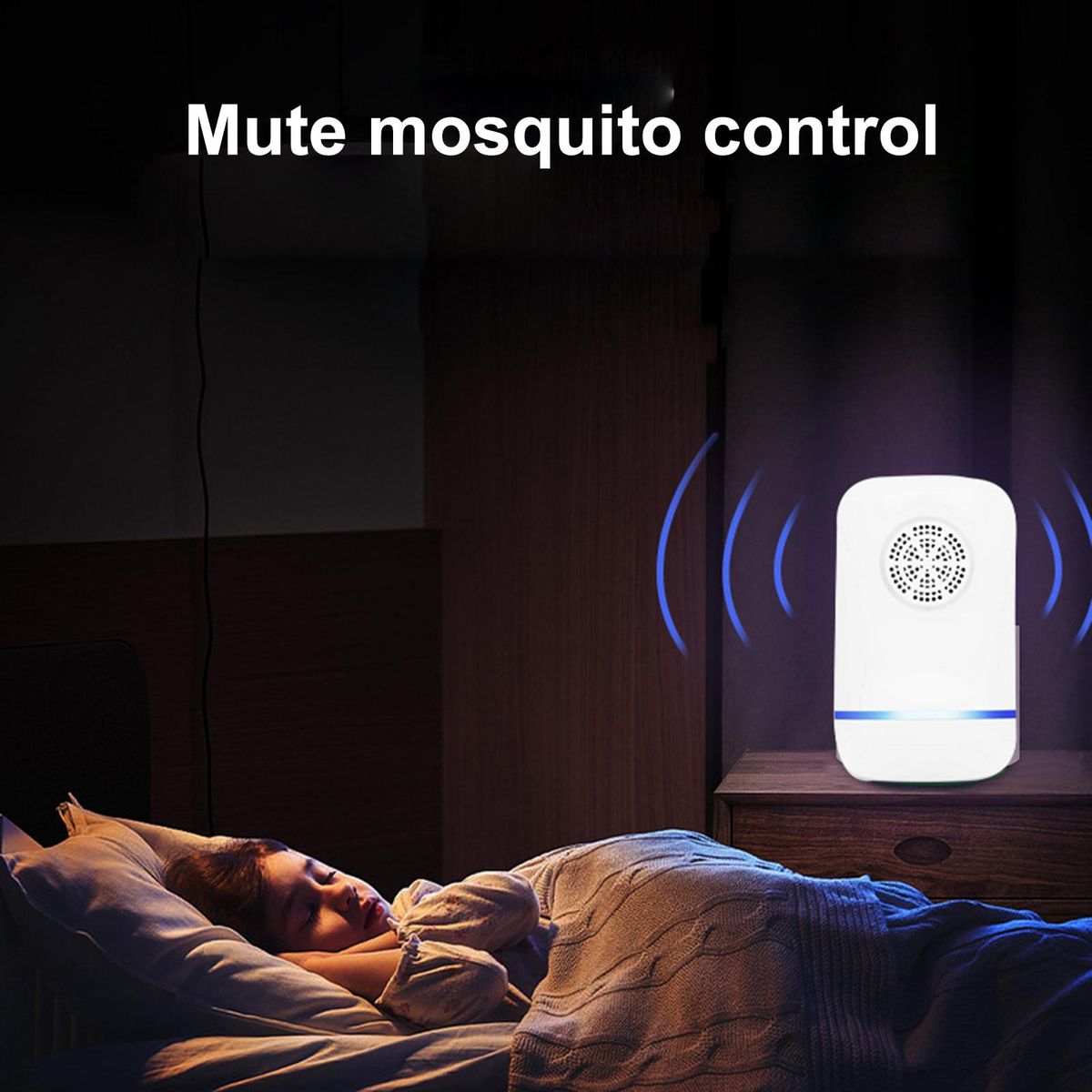 Ultrasonic Mosquito Repellent Mouse Rat Repeller Pests Insects Repelling Device Plug in Indoor Pest Control for Home Office Hotel Use