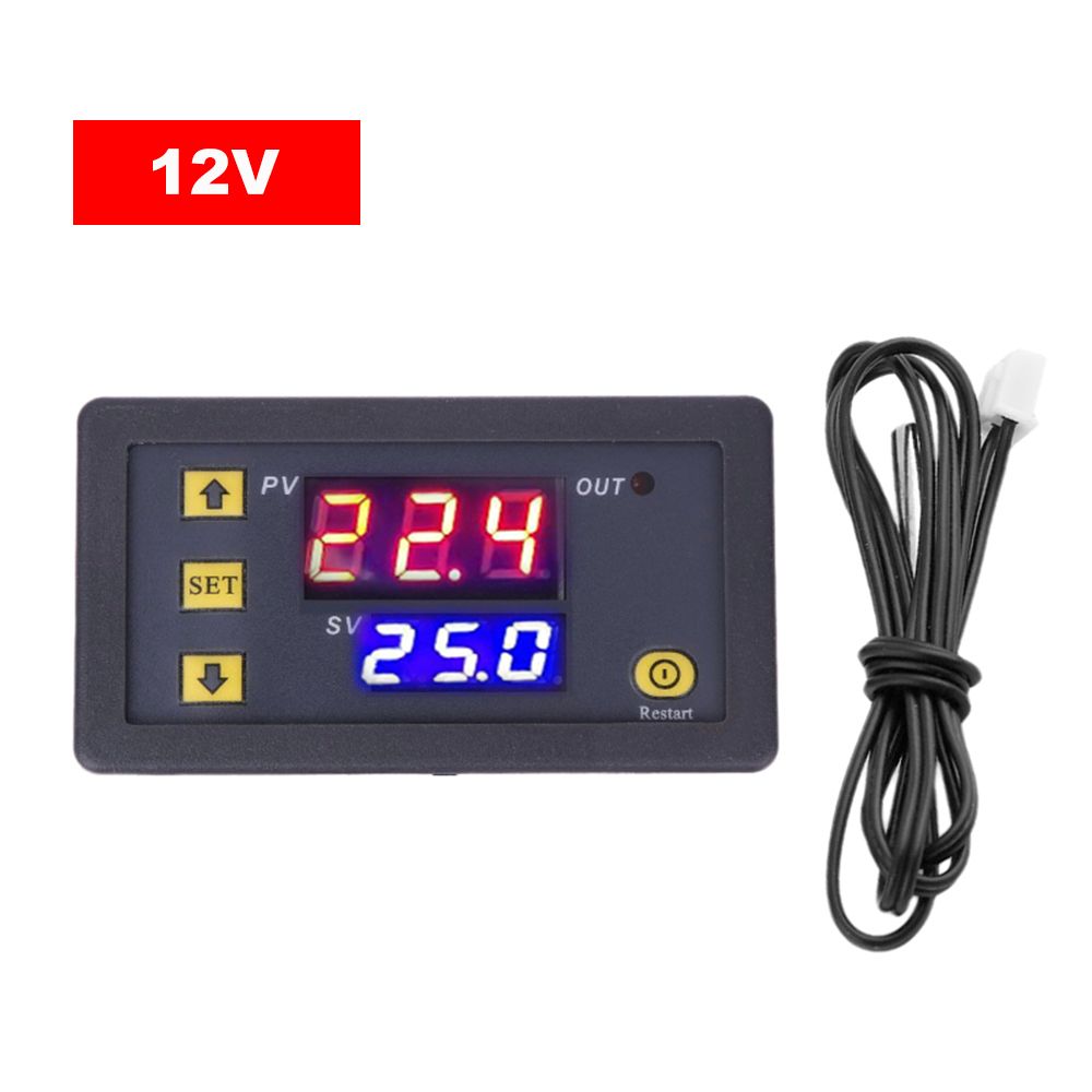 3230 Temperature Controller Digital Thermostat Module Temperature Control Switch Heating Cooling Control Panel Instruments