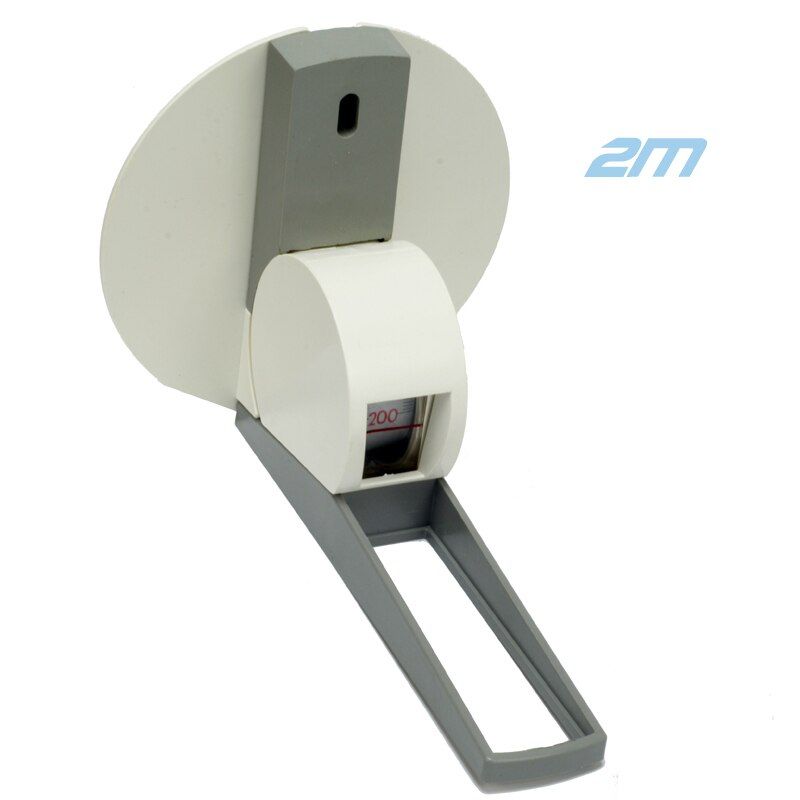 1pcs 200cm Body Height Rod Wall Mounted Tape Measure