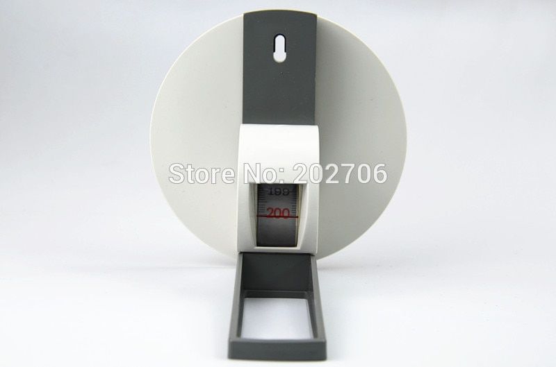 1pcs 200cm Body Height Rod Wall Mounted Tape Measure