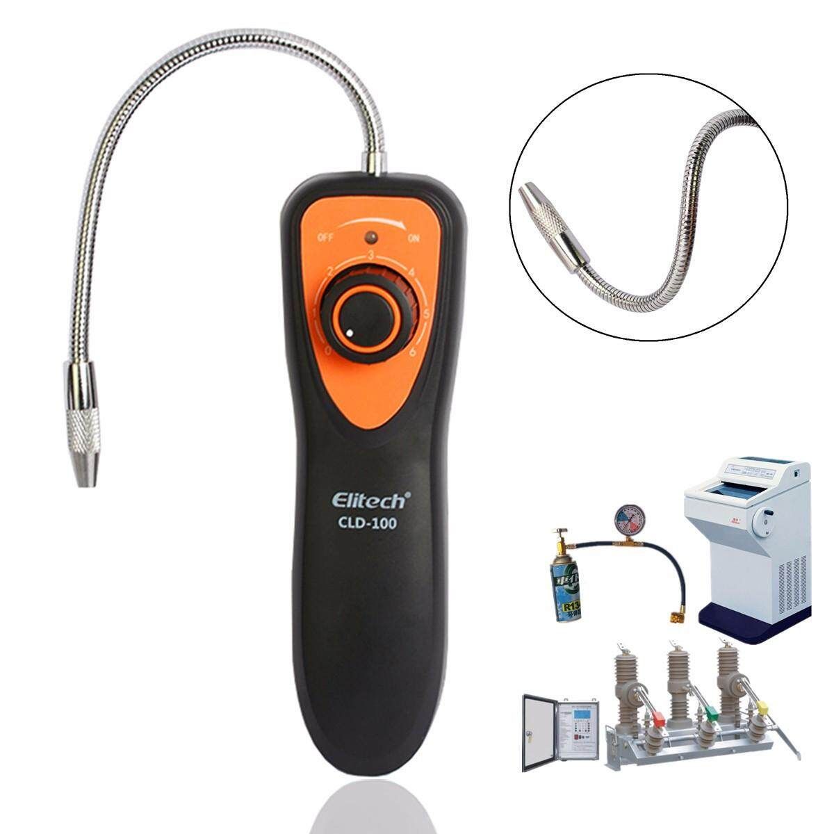 Electronic Halogen Chlorine Fluorine Gas Leak Detector Checker Refrigerant