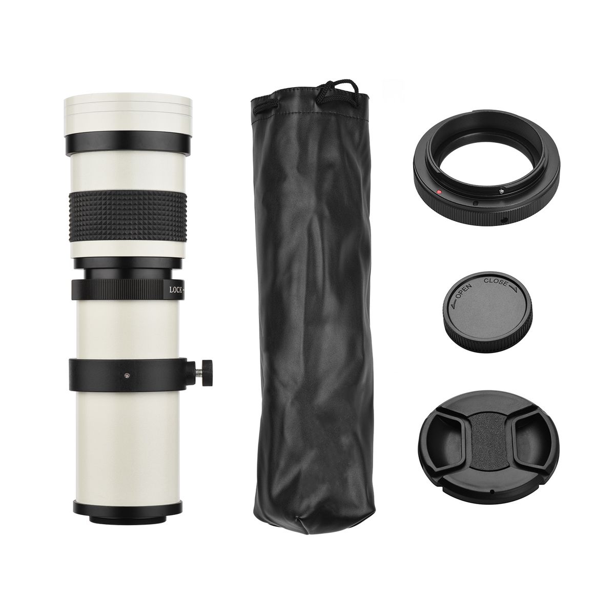 Camera MF Super Telephoto Zoom Lens F/8.3-16 420-800mm T