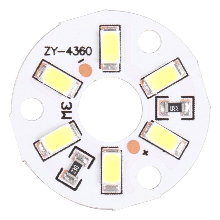 3W 6 LEDs SMD 5730 LED Module Lamp White Light, DC 12V