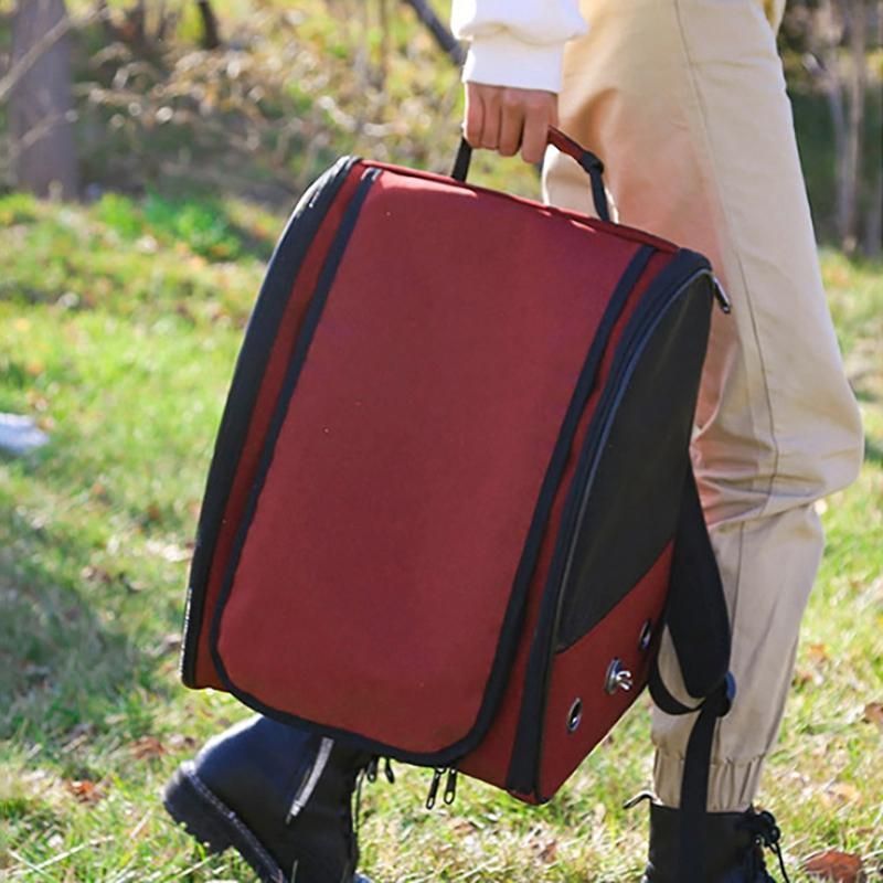 Portable Bird Carrier Cage Bag Breathable Parrot