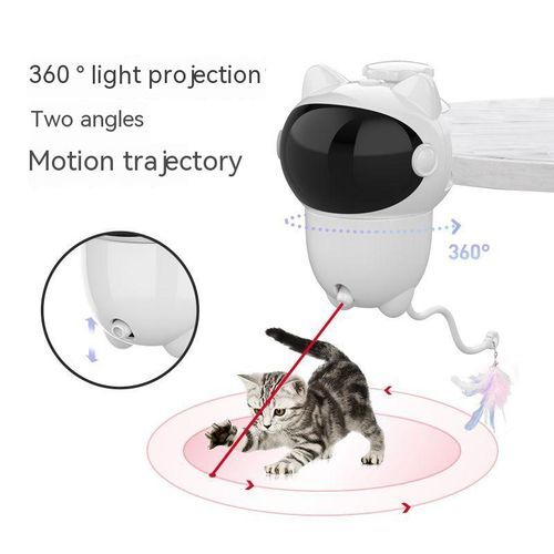 NewRedLight RadiumLaser Cat Teaser Pet Intelligent Induction