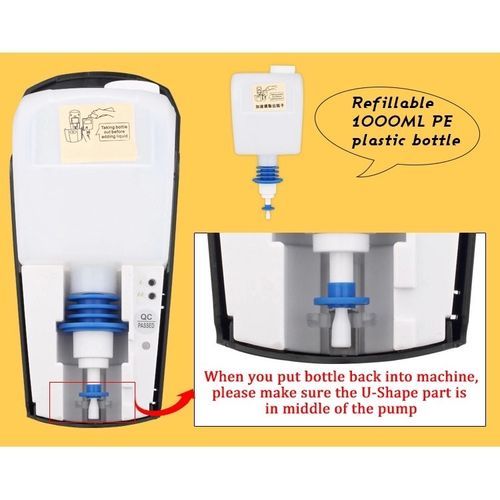 1000ml Sanitizer Dispenser Automatic Soap Dispenser Touchless Hand Sanitizer Dispenser/washroom Alcohol Spray Disinfectant Hand Sanitizer Dispenser Machine