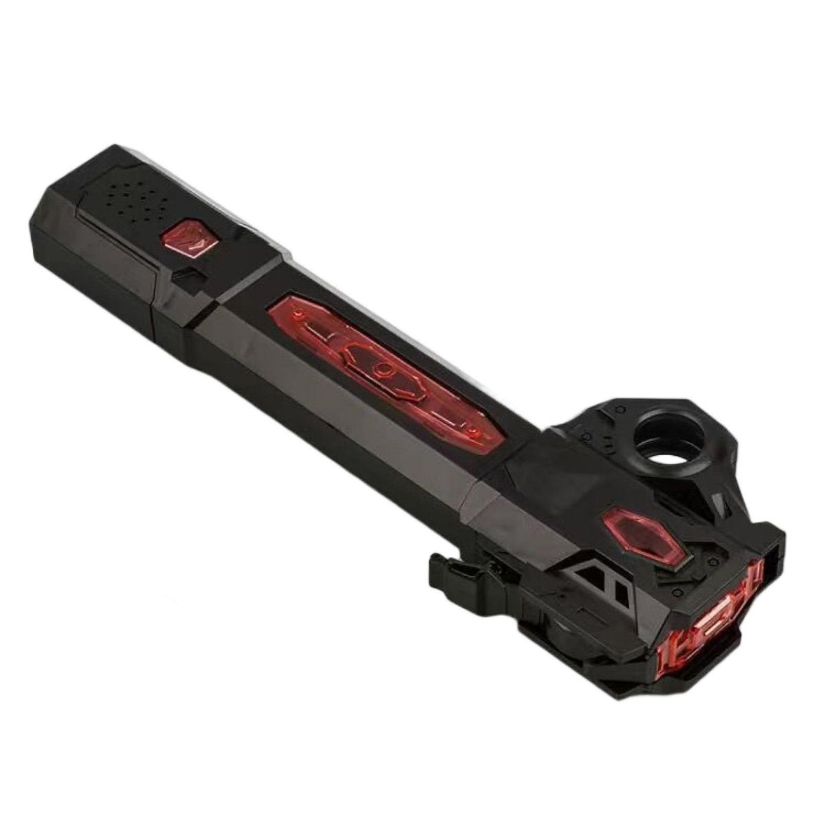 Lightsaber Toy Two in One Flash Stick Black