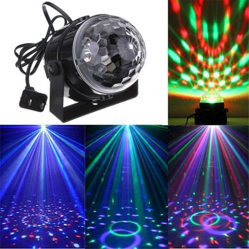 Remote Control LED Crystal Ball Lamp