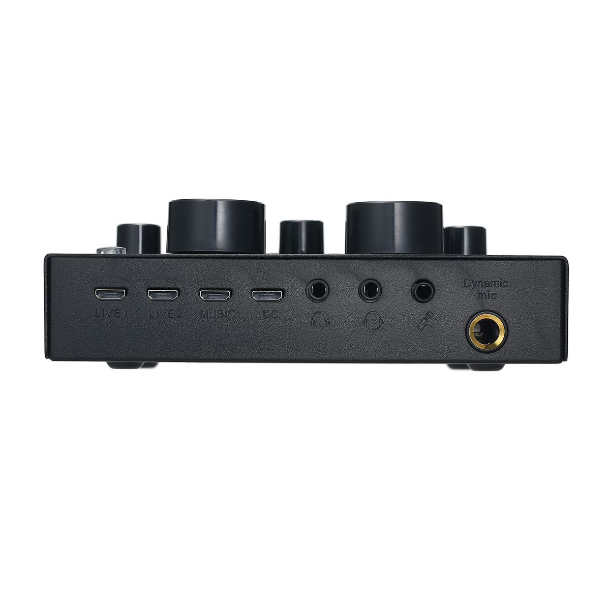 V8 External Sound Card USB Mobile Phone Microphone Live For