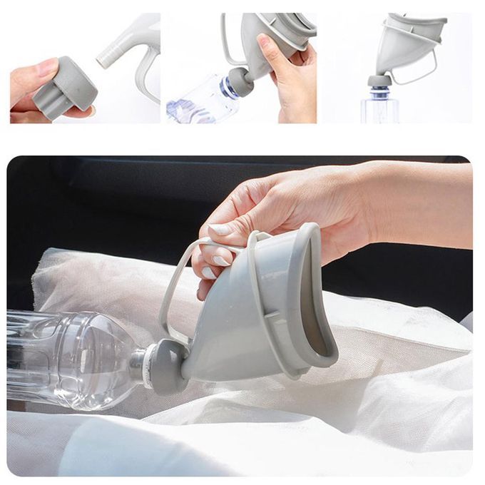 Unisex Reusable Portable Urinal Funnel Urination Device Camping Pee