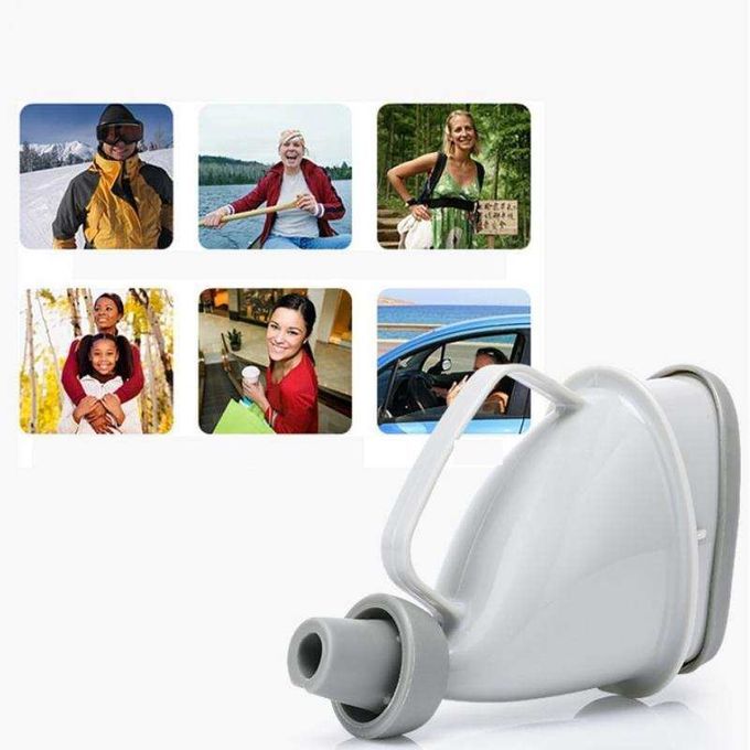 Unisex Reusable Portable Urinal Funnel Urination Device Camping Pee