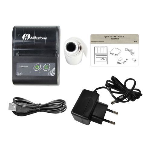 Portable 58mm Wireless BT Thermal Receipt Printer