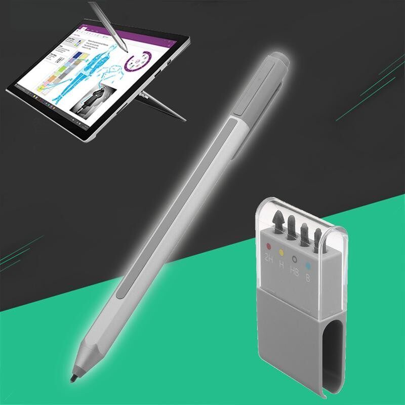 5PCS Stylus Touch Pen For Surface Pro 4 / Book / 3 Sliver