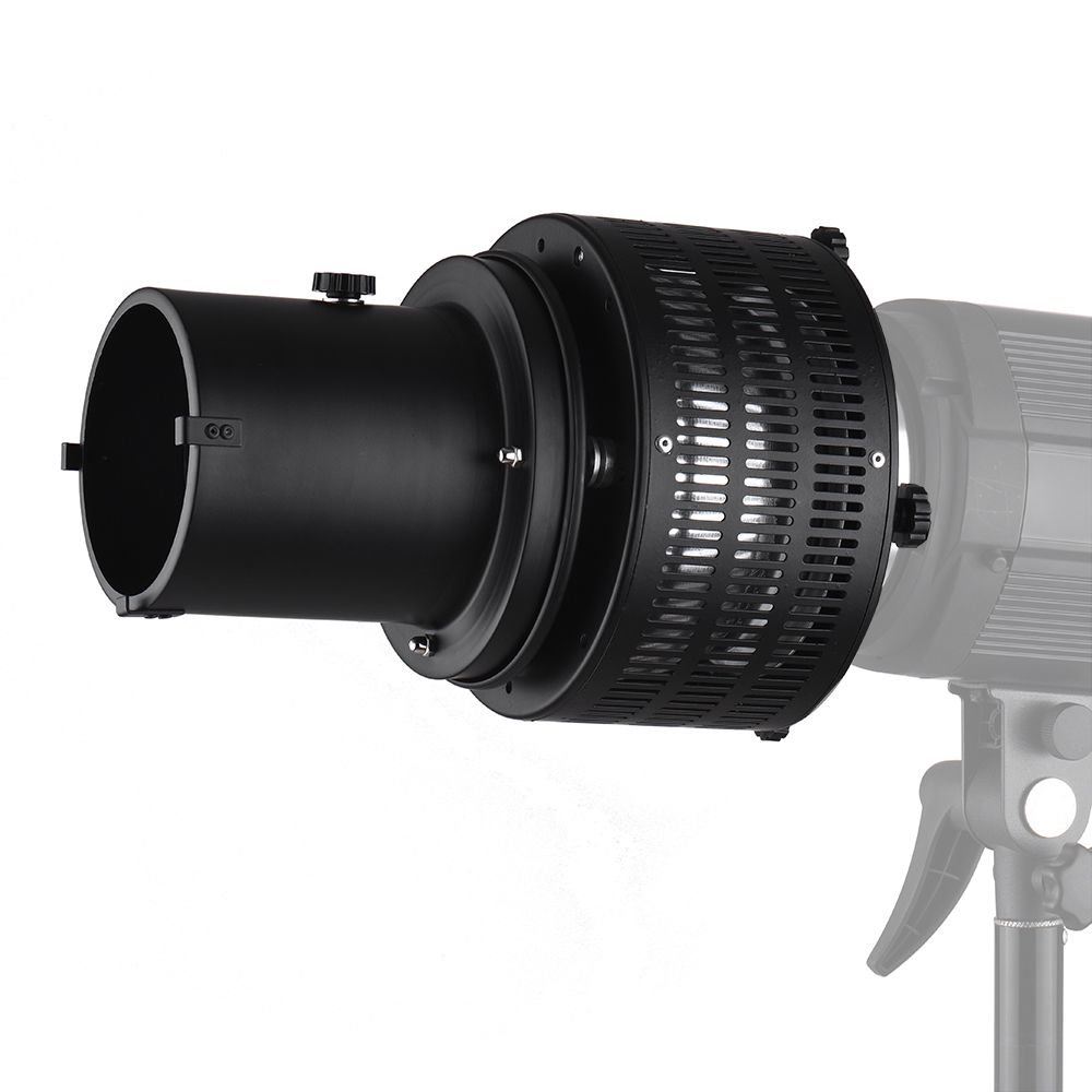 Metal Bowens Mount Focusing Snoot Reflector Flash Diffuser