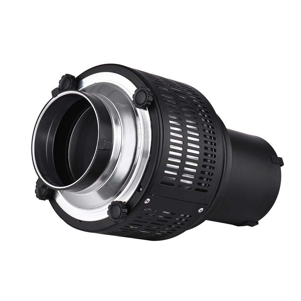 Metal Bowens Mount Focusing Snoot Reflector Flash Diffuser