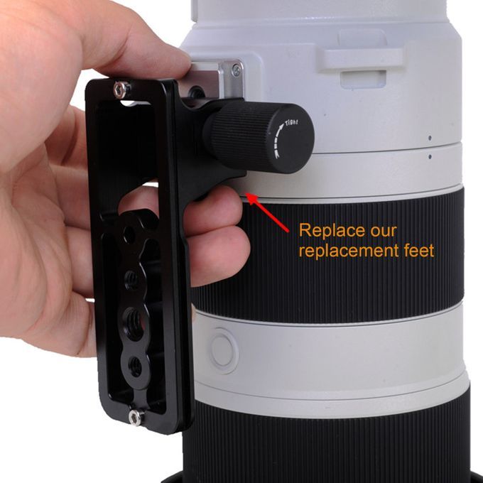 VELEDGE G Lens Replacement Base Foot Stand For Sony FE-Black