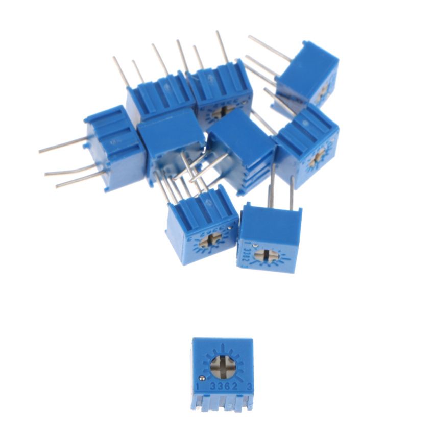 10 Pieces 10 3362 Potentiometer 3362P-10