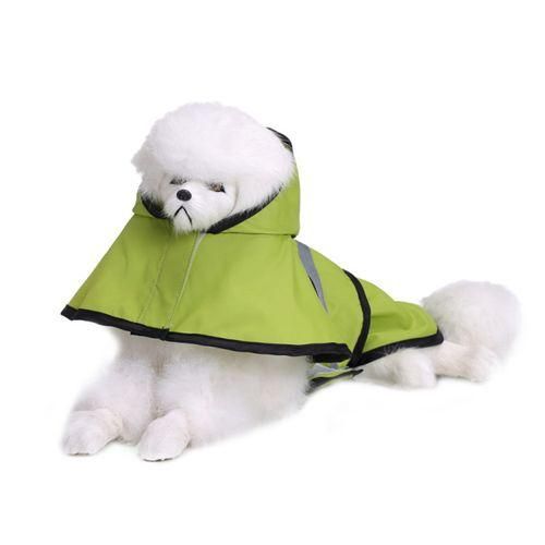 Pet Dog Raincoat Reflective Rain Jacket
