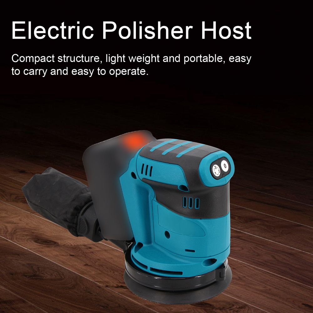 125mm Brush Motor Cordless Orbital Sander Wood Grinder
