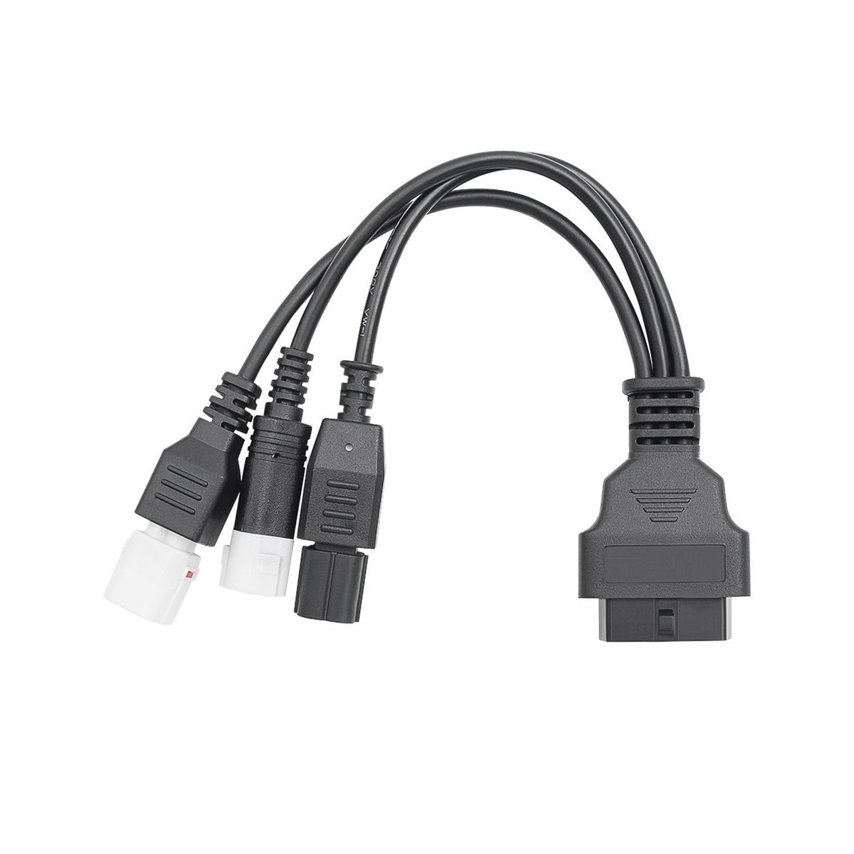 For 3Pin / 4Pin 6Pin OBD Cable OBD2 3 In 1 Plug Adapter