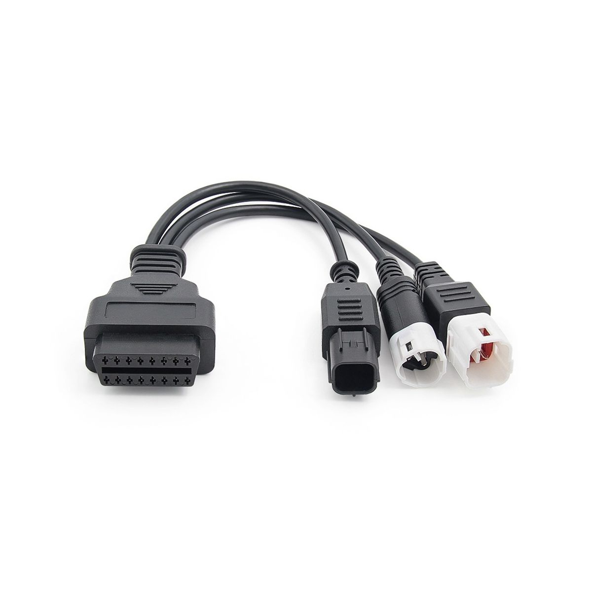 For 3Pin / 4Pin 6Pin OBD Cable OBD2 3 In 1 Plug Adapter
