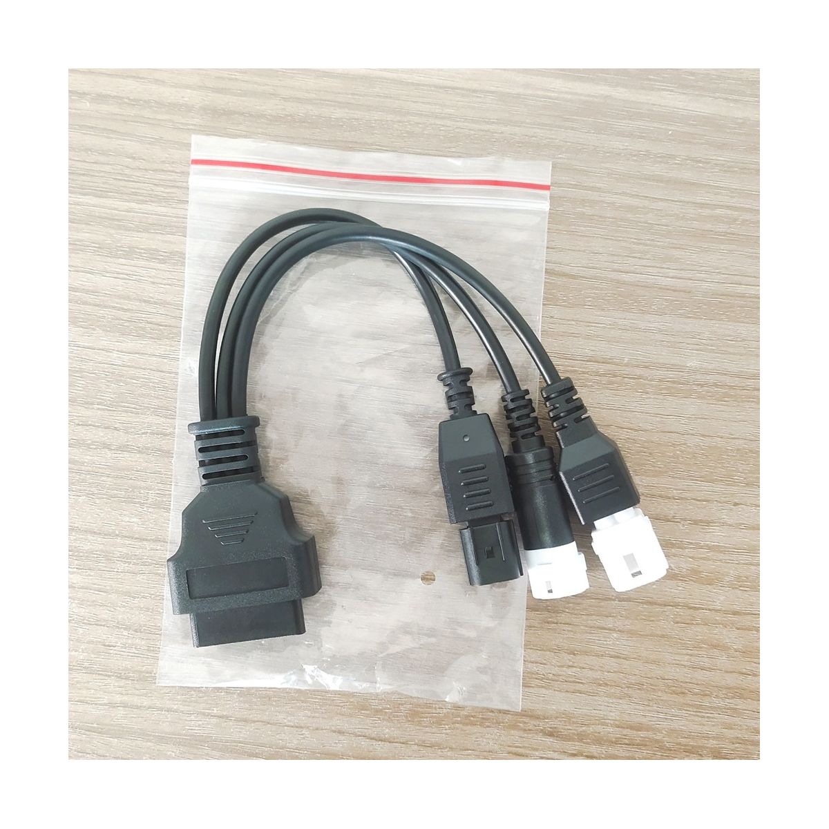 For 3Pin / 4Pin 6Pin OBD Cable OBD2 3 In 1 Plug Adapter
