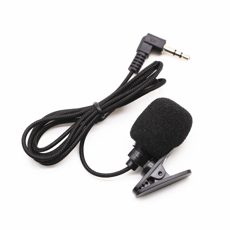 Mini 3.5mm Jack Microphone Stereo Mic For Recording Mobile Phone Studio Interview