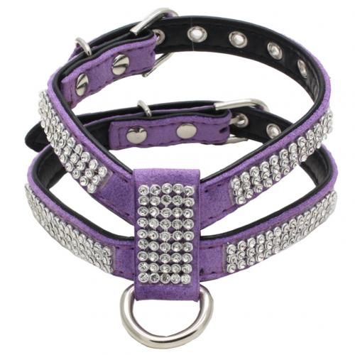HOT SALES！！！Adjustable Puppy Dog Faux Leather Shiny
