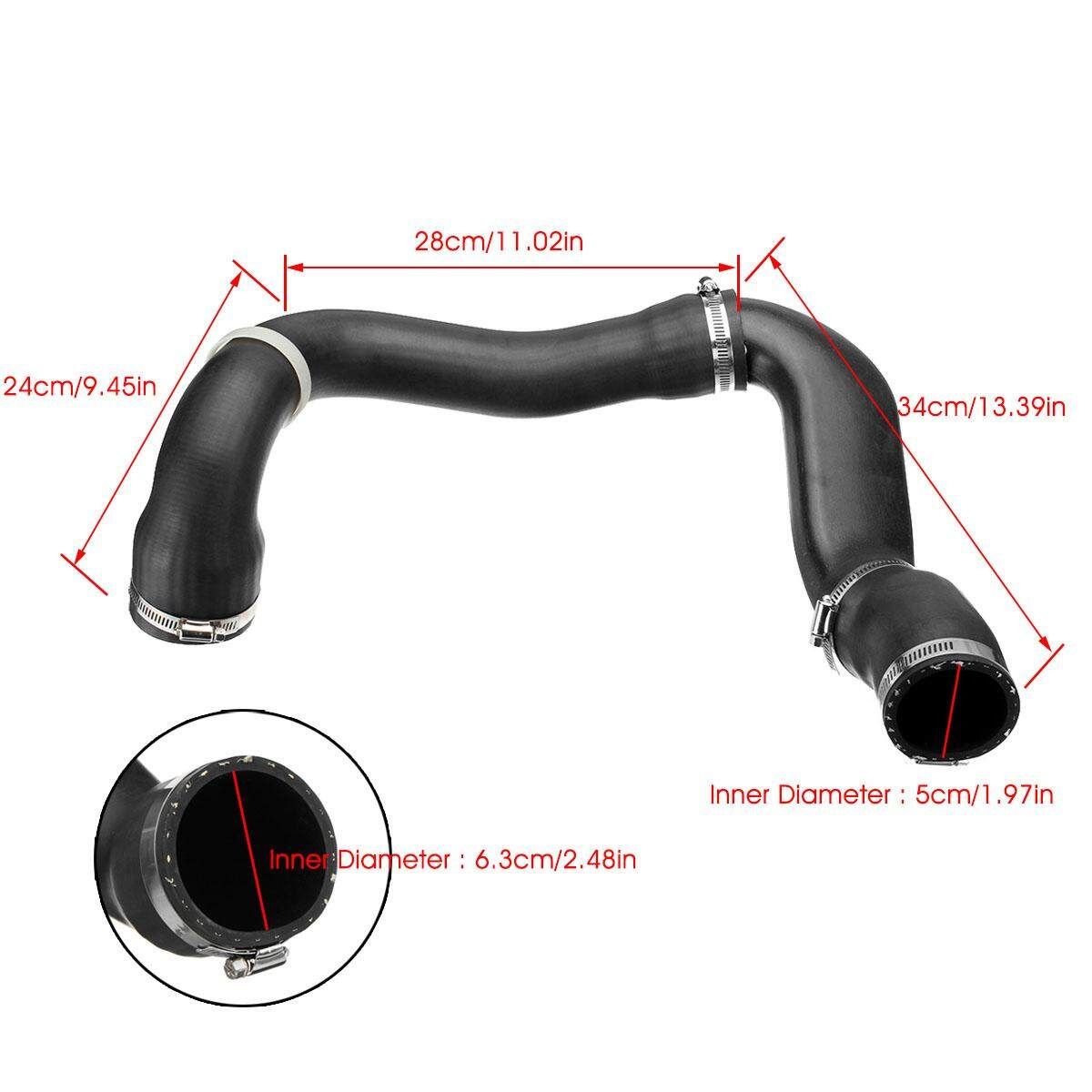 FOR LAND ROVER FREELANDER 2 2.2 TD4 INTERCOOLER TO MANIFOLD HOSE PIPE LR002589