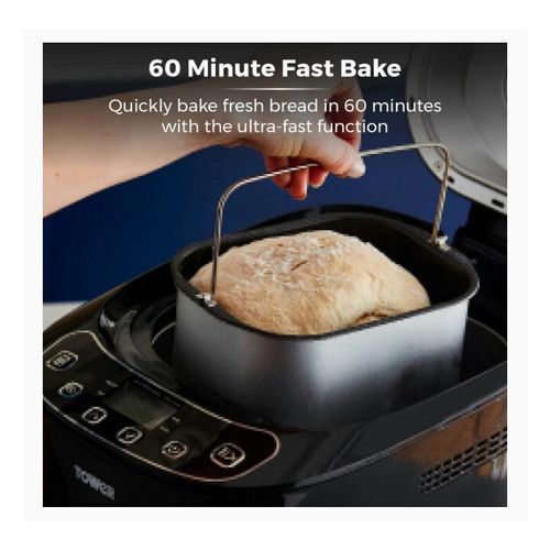 Fast Bake 2lb Digital Bread Maker - 550W