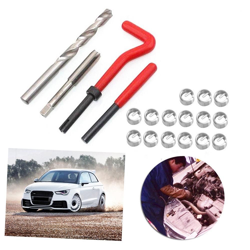 20Pcs Metric Thread Repair Insert Kit M3 M4 M7 M9 M11 Car Pro Coil Tool M11*1.5