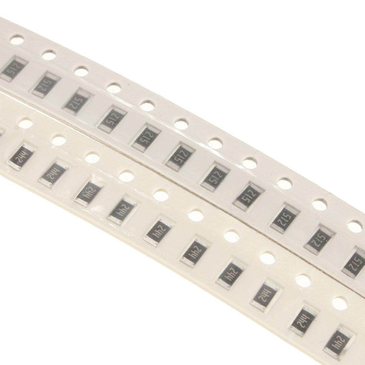 Details About 170 Value 1206 SMD Resistor Kit (0R~10MR) 1/4W ±5% 3400pcs RoHS