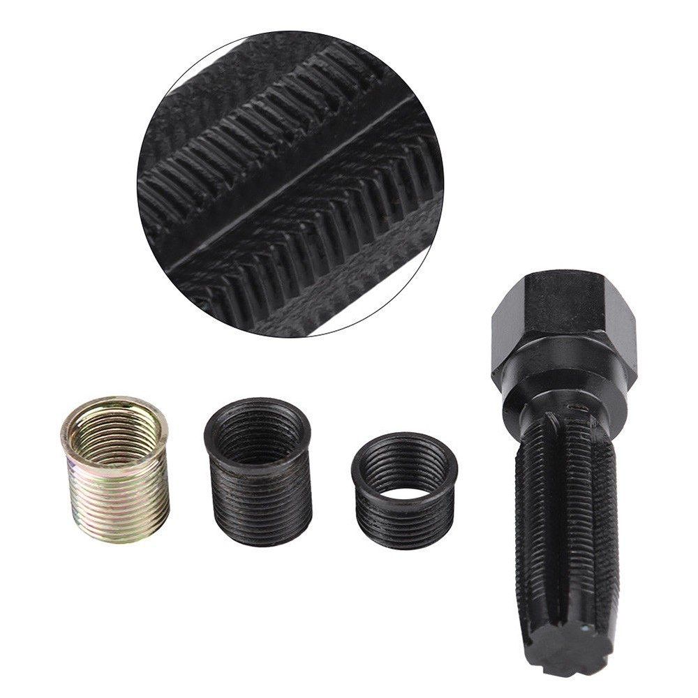 16Pcs Spark Plug Thread Repair Tool Kit M16 M14 Threaded