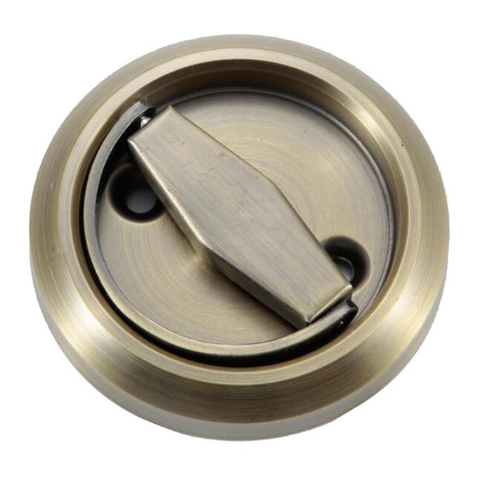Stainless Steel Recessed Cup   Flush Pull Handle Invisible Door Bronze