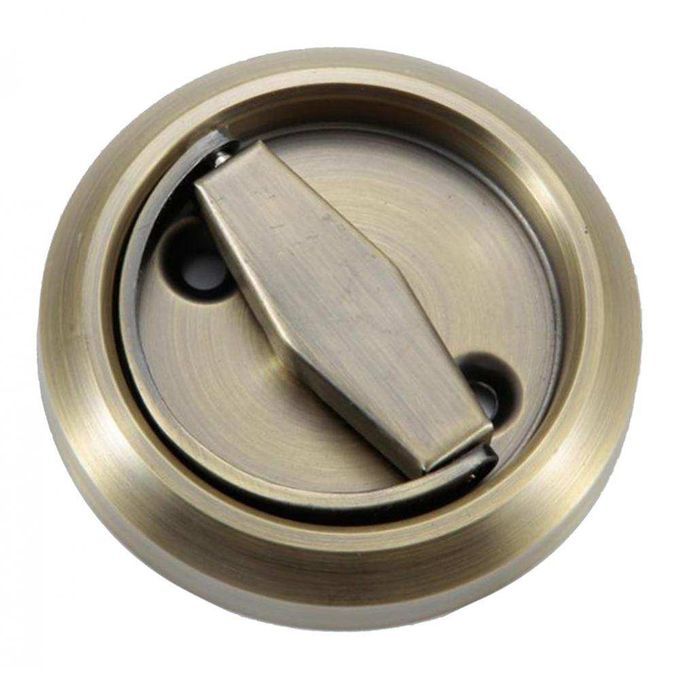 Stainless Steel Recessed Cup   Flush Pull Handle Invisible Door Bronze