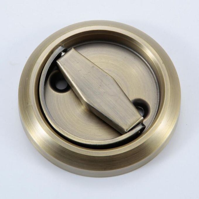 Stainless Steel Recessed Cup   Flush Pull Handle Invisible Door Bronze