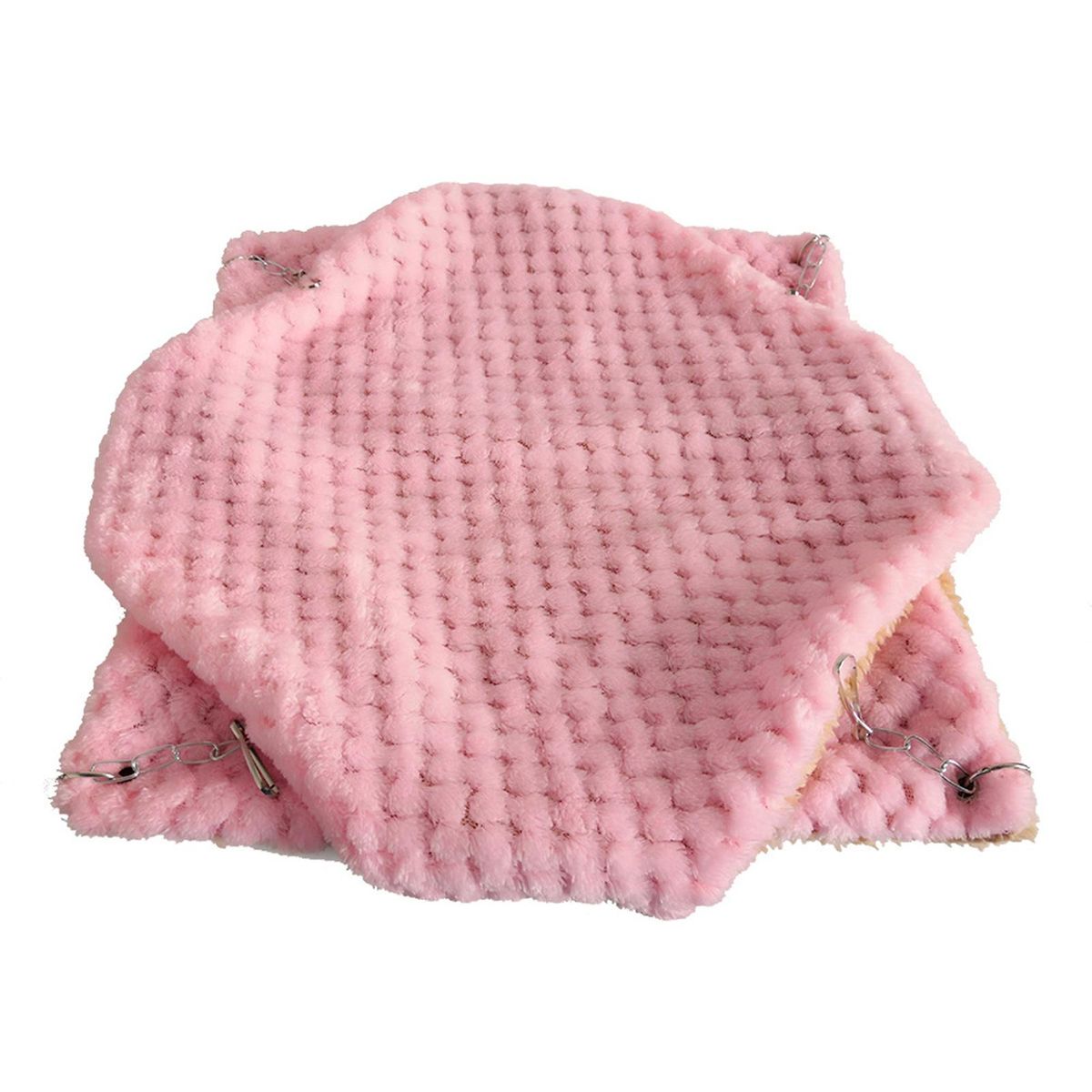 Hamster Den Ferret Rat Squirrel Plush Bed Sleeping Bag Pink