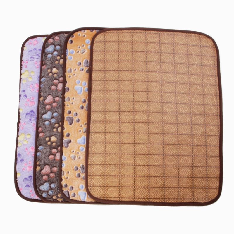 Pet Bed Pet Double-sided Mat Vine Cushion Kennel Cat Blanket Mat