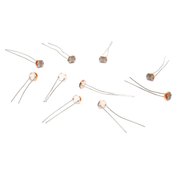 10Pcs GL5528 Photo Light Dependent  LDR Photoresistor DC 150V