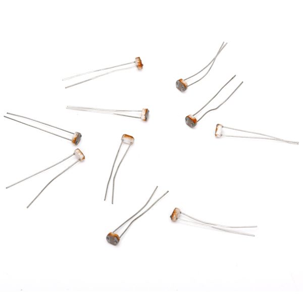 10Pcs GL5528 Photo Light Dependent  LDR Photoresistor DC 150V